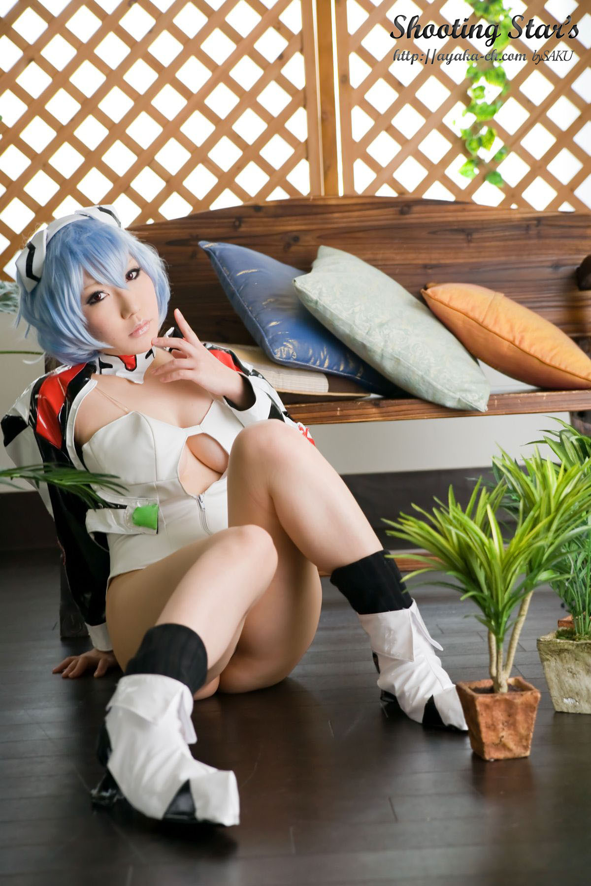 [Cosplay]  Evangelion - Big Tits Rei Ayanami 2